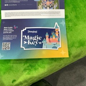 Magic key pass magnet brand new still in booklet collector’s edition 2023